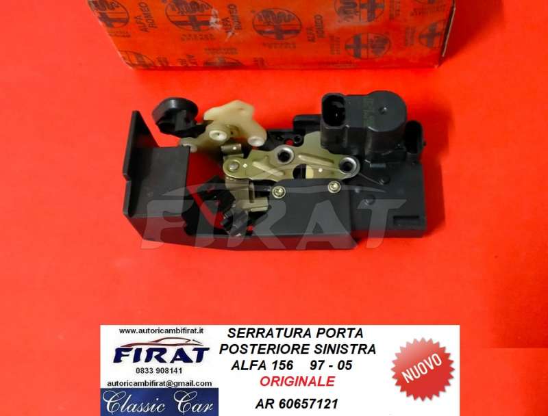 SERRATURA PORTA ALFA 156 POST.SX (60657121)